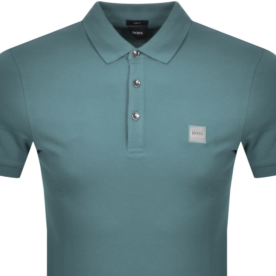 Alternative Image for ProductBOSS Passenger Polo T Shirt Green2